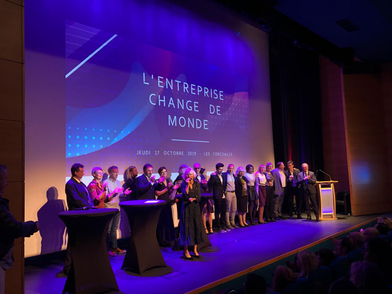 Conférence CPME Loire, l'entreprise change de Monde en partenariat avec l'agence CLOEE