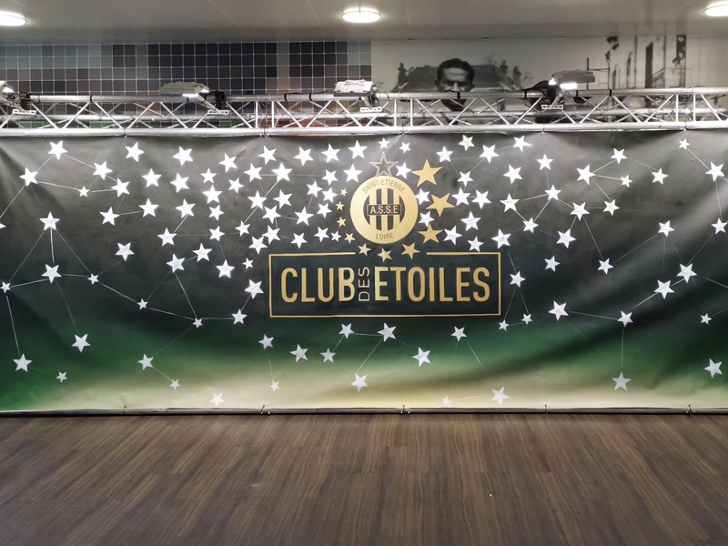 étoiles montantes à l'AS St-Etienne qui a organise avec l'agence Cloéé son événement de fin d'année pour le Club des Etoiles ASSE